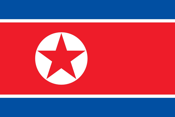 朝鮮國旗圖片