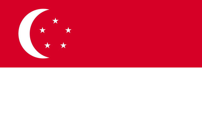 新加坡國旗圖片