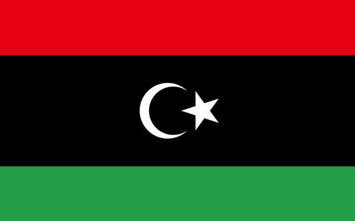 利比亞國旗圖片