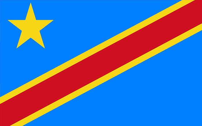 剛果(金)國旗圖片
