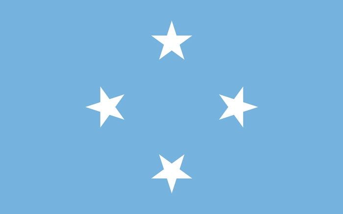 密克羅尼西亞國旗圖片