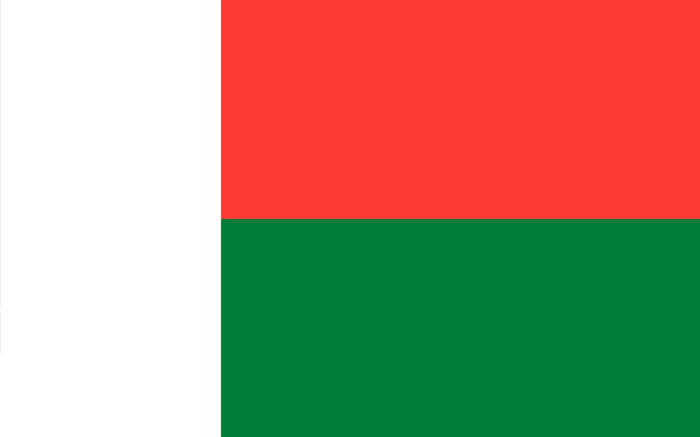 馬達加斯加國旗圖片