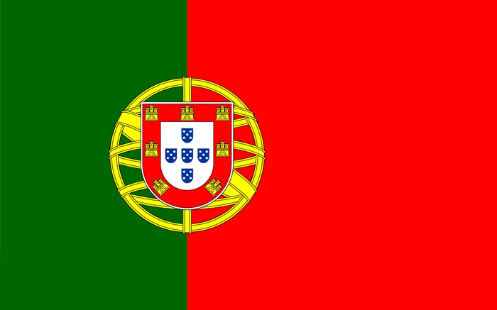 葡萄牙國旗圖片
