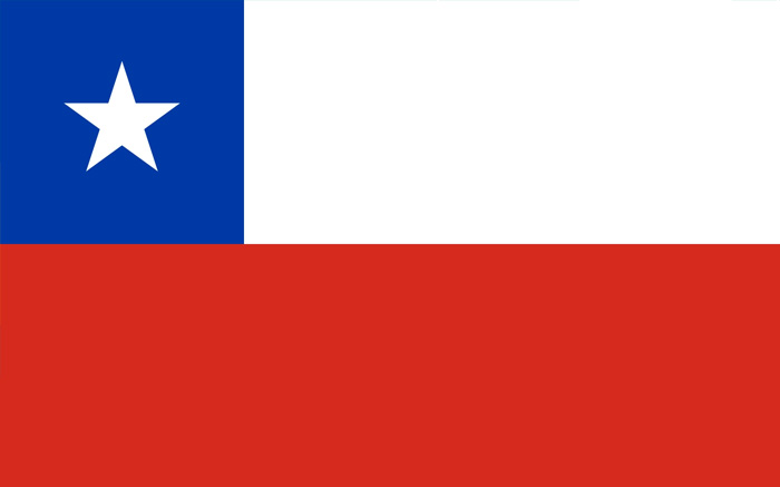 智利國旗圖片