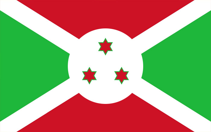 布隆迪國旗圖片