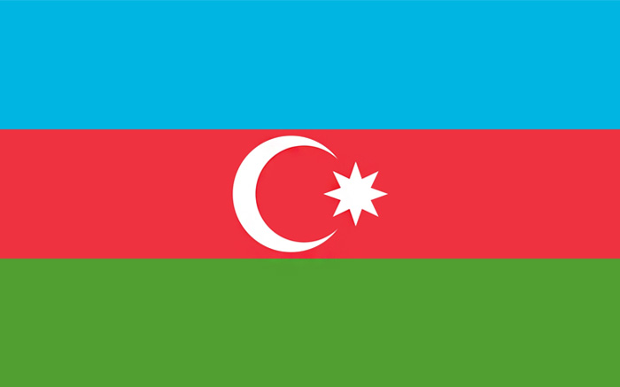 阿塞拜疆國旗圖片
