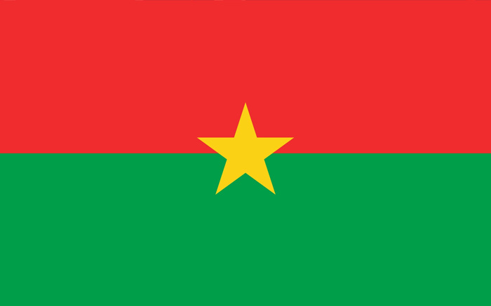 布基納法索國旗圖片