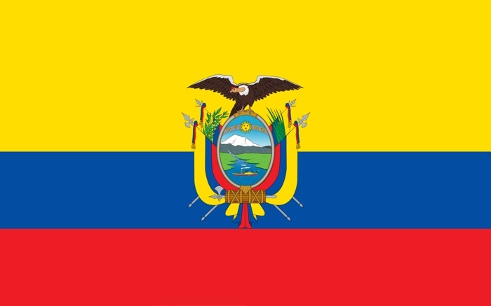 厄瓜多爾國旗圖片