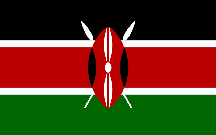 肯尼亞國旗圖片